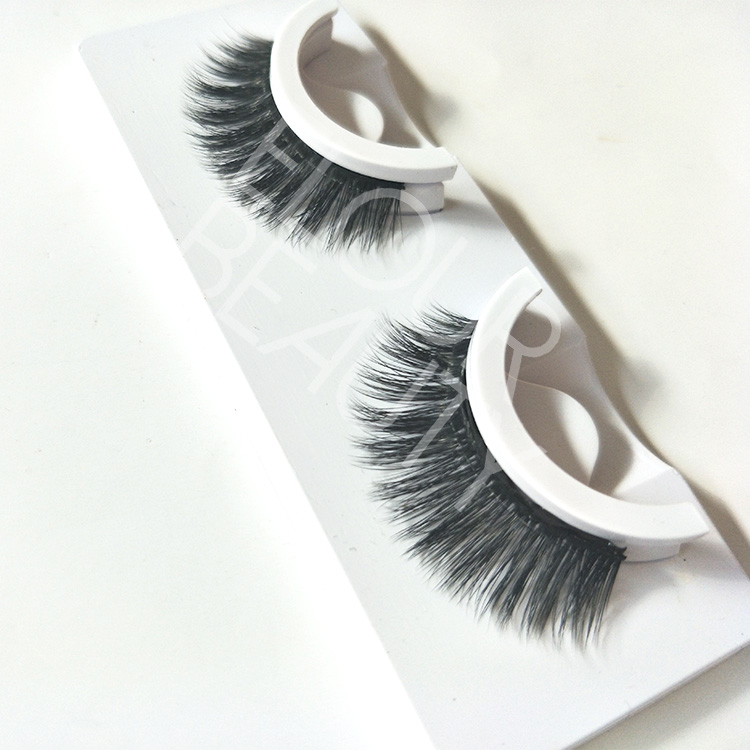 Newest self-adhesive 3d silk lashes China wholesale ED13